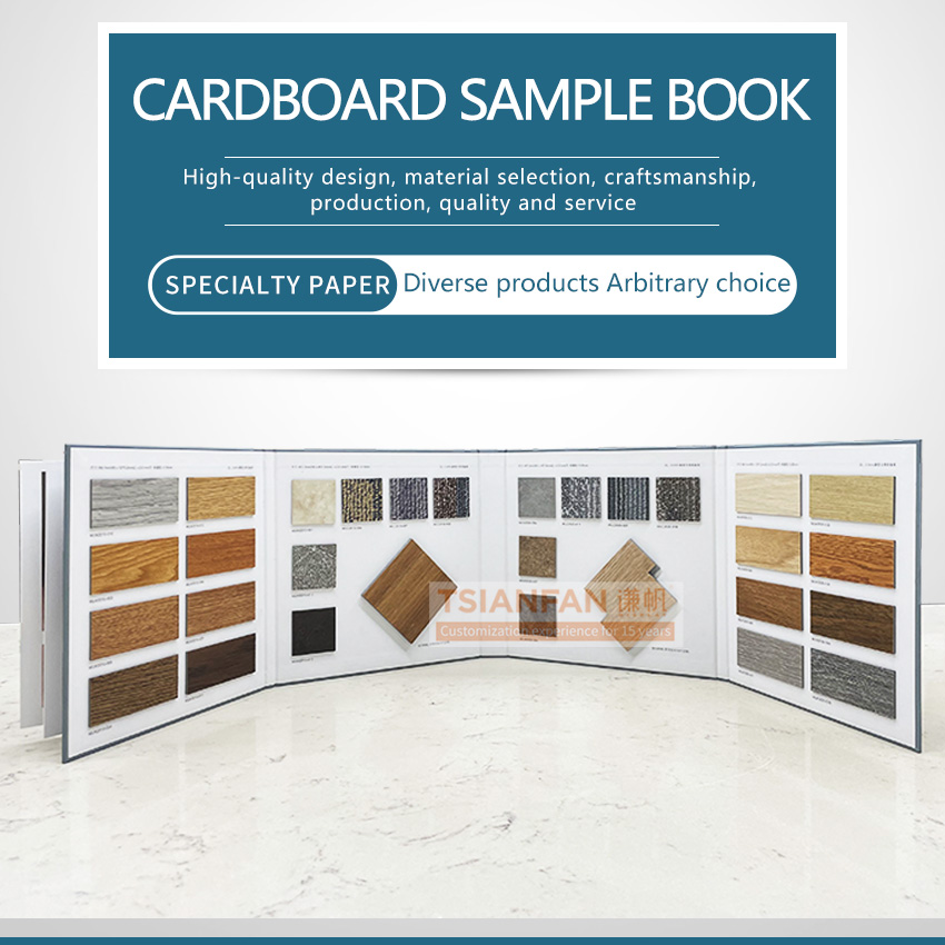 Ceramic tile sample board display book advanced plastic display book