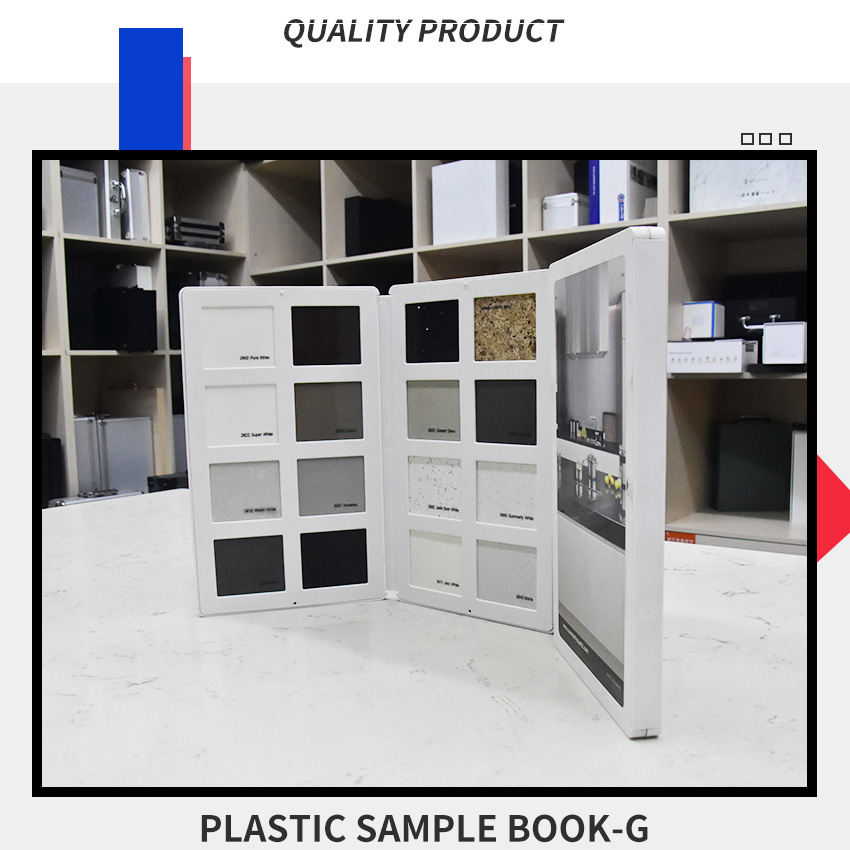 High Quality Plastic Marble Mosaic Granite Sample Display Books