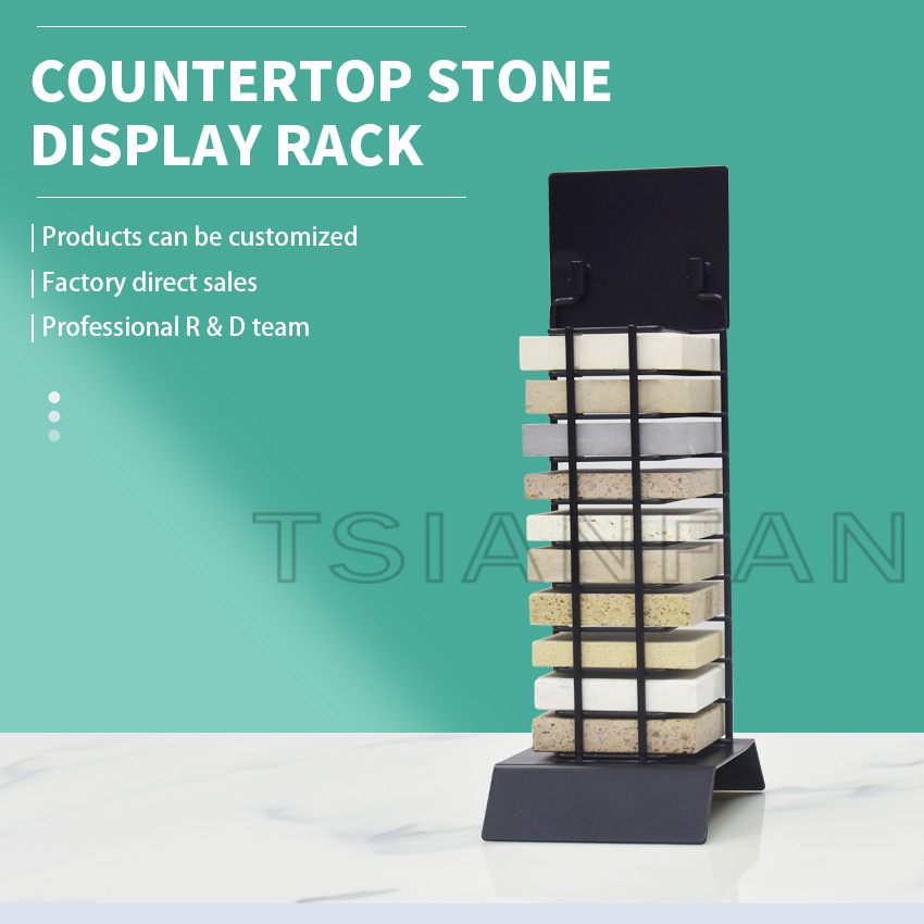 Stone Countertop Display Rack Metal  Marble Granite Quartz  Sample