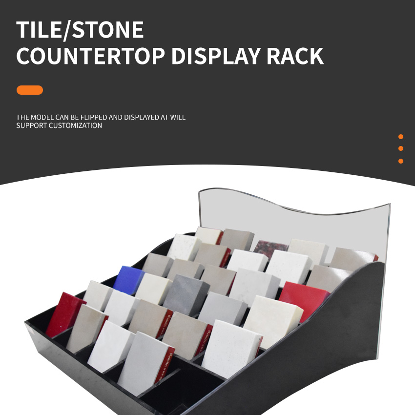 Showroom Tile Quartz Granite Stone Sample Countertop Display rack
