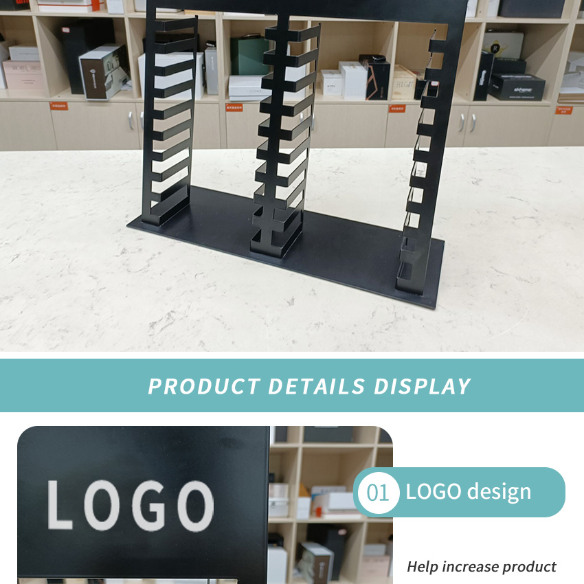 Factory Show Double Sided Marble Quartz Ceramic Countertop Display