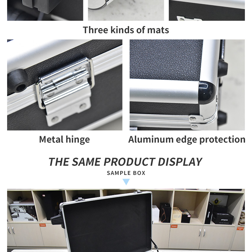 Aluminum Trolley Case Granite Quartz Ceramic Tile Carry Suitcase