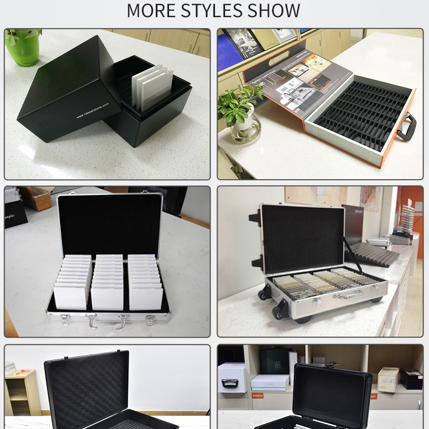 Stone Tile Display Boxes For Marble Aceylic Box Capacity Quartz Stone Sample
