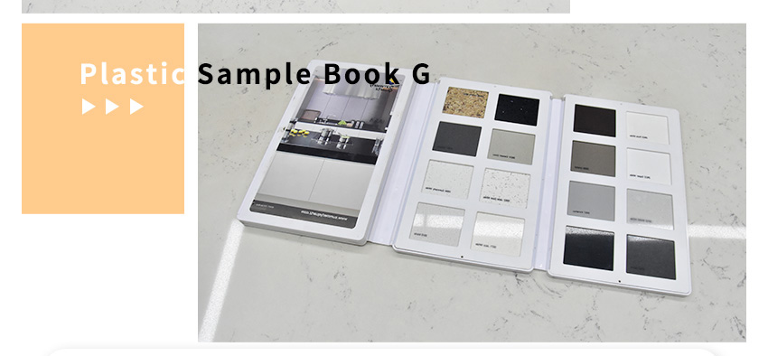 Wholesale Custom Tile Ceramic Marble Quartz Stone sample Plastic Display book