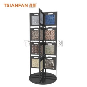 Mosaic tile page turning rotary display frame-MZ2063