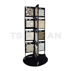 Mosaic tile page turning rotary display frame-MZ2063