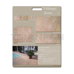 Custom flooring tile natural stone template display board PF005-41