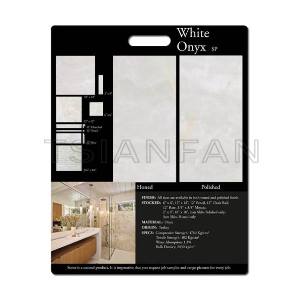 Factory wholesale premium bathroom tile marble stone mdf display board PF005-59