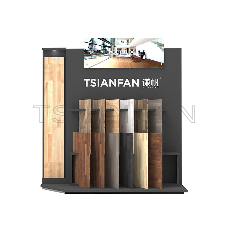 High quality wood flooring tiles Flooring display Stand-WE2038