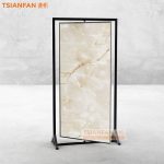 Cheap Sell Rotating Granite Stone Sample Floor Display Stand -QT002