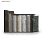 Pantalla de empuje y tracción de azulejos