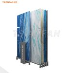 tile push pull display stand