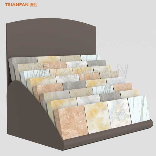 quartz stone countertop display