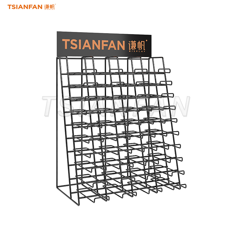 black granite stone table shelf for showroom-SRT010