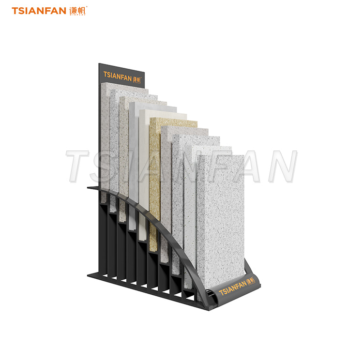 Acrylic granite desktop display stand-SRT025