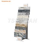 Customized stone exhibit stands