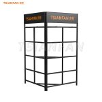 Cultural stone display stands