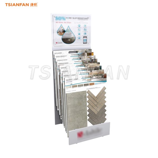 mosaic tile flooring rack