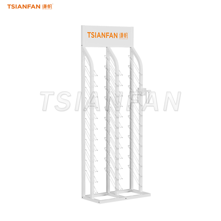 Two-rows granite stone floor stand