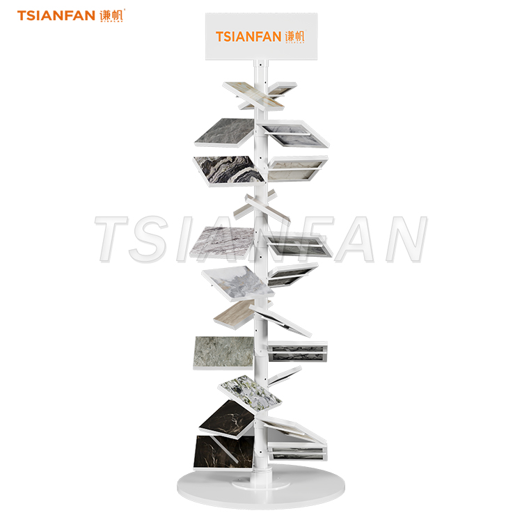 Versatile quartz stone display solutions-SRL010