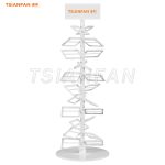 white granite floor stand