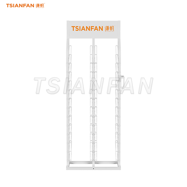 Two-rows granite stone floor stand