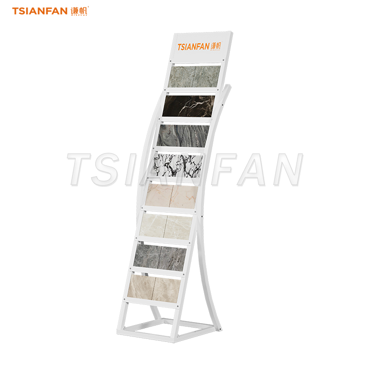 Innovative quartz stone floor display solutions -SRL008