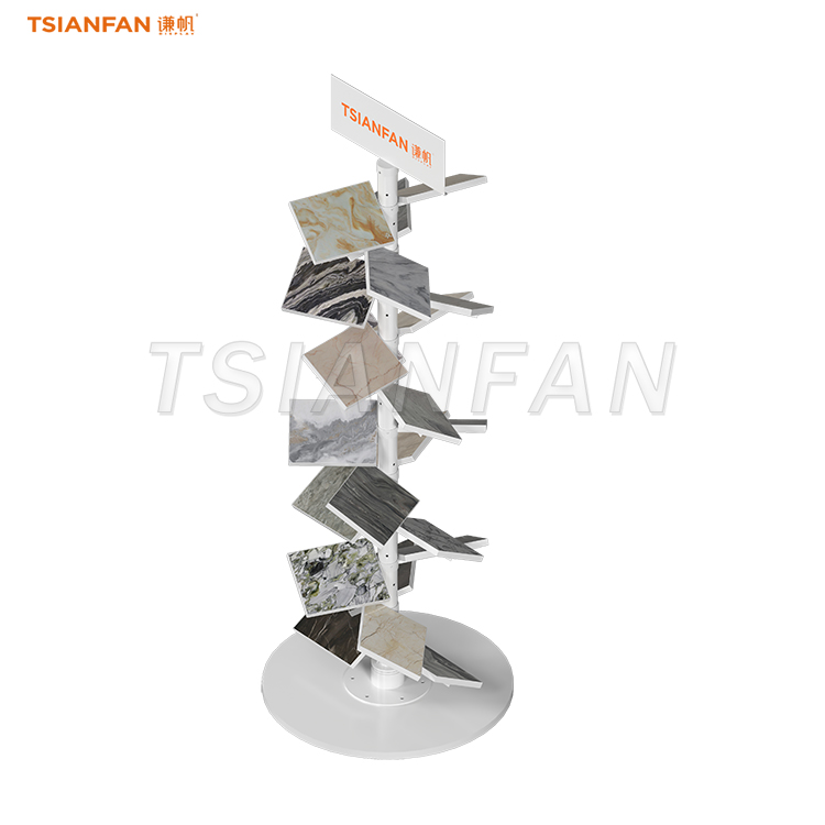 Versatile quartz stone display solutions-SRL010