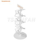 white granite floor stand