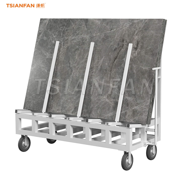 slab samples display rack