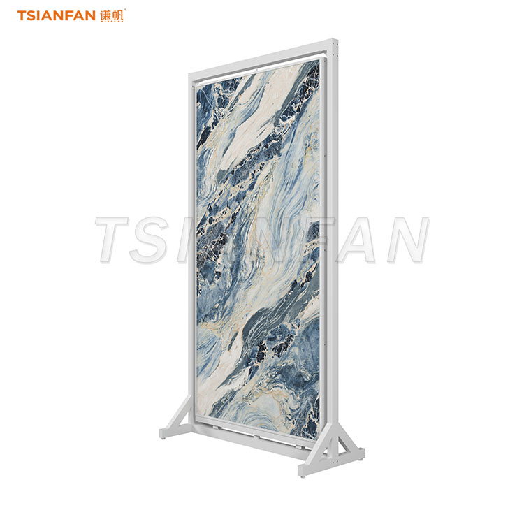 stone slab display rack