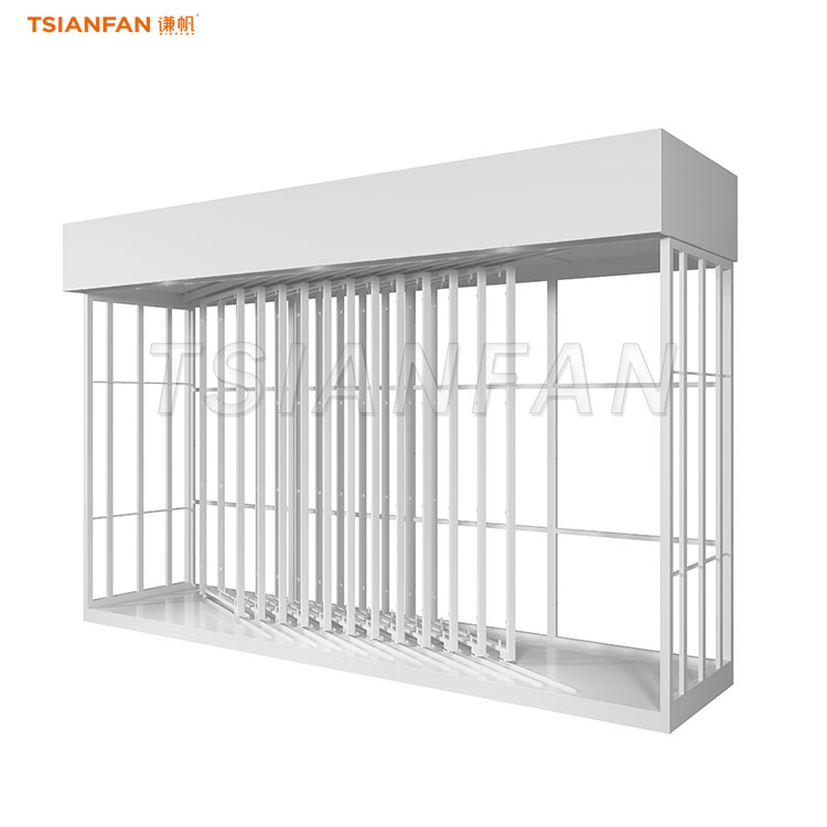 push pull display rack