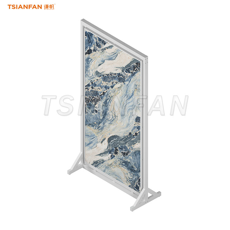 stone slab display rack