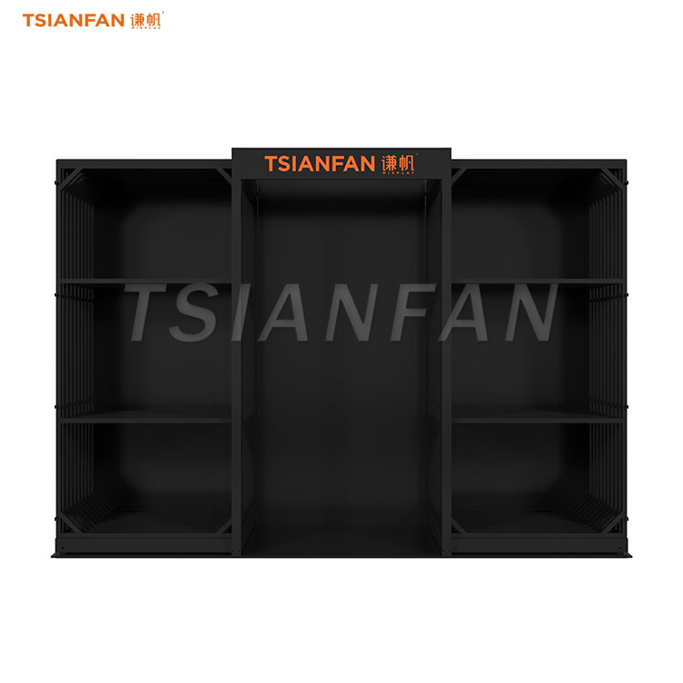 pull-out display stand