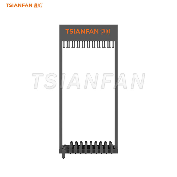slab stone push pull display stand