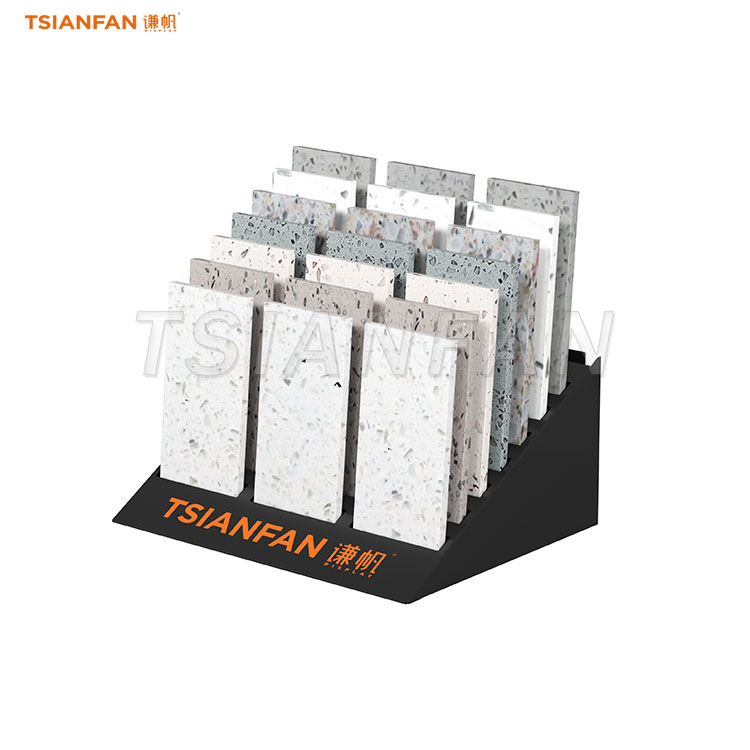 metal flooring display rack