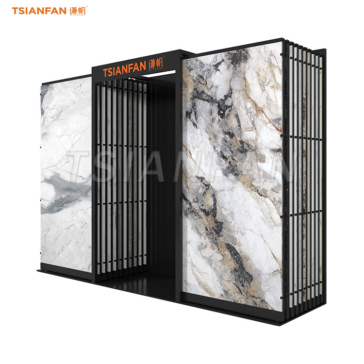 pull-out display stand