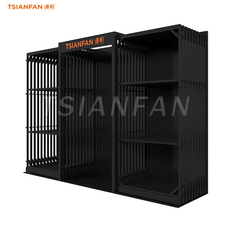 pull-out display stand