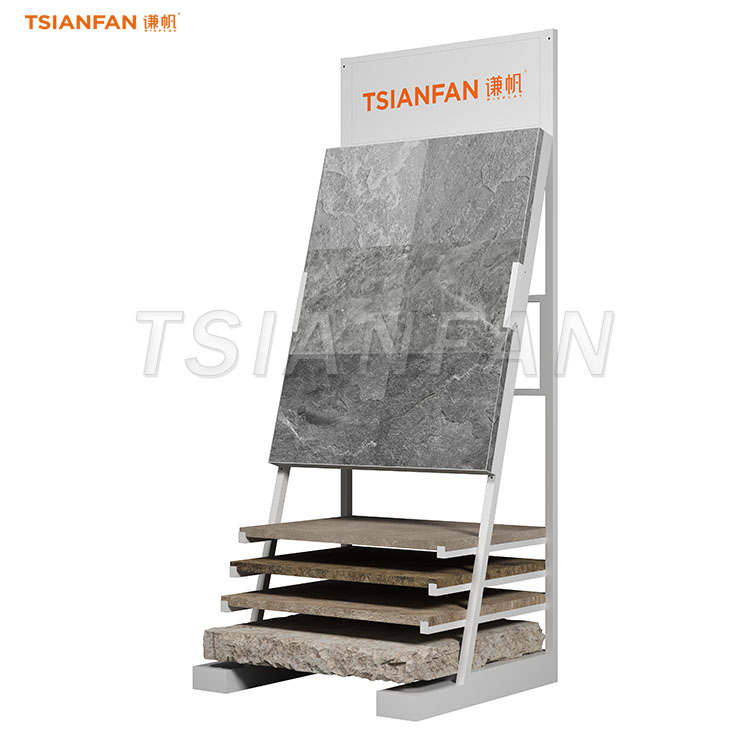 showroom stone display stand